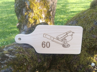Dřevěné gravírované prkýnko
